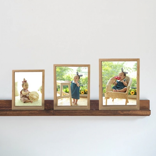 #출시 특가 임시 할인 이벤트# 천연 대나무 양면 슬라이드 스탠드 액자 3종 선택