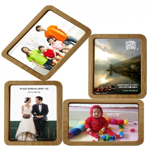 메이크룩스★ 100년불변메탈액자_ 나만의 포토 (미니블럭)