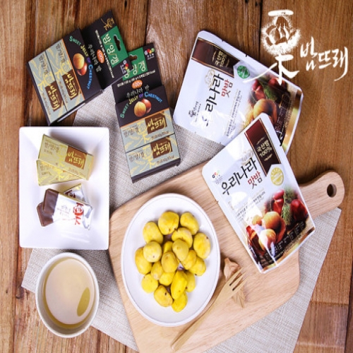 [키즈비전] 밤뜨래 우리나라 맛밤 50g 80g