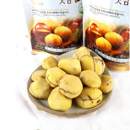 [키즈비전] 밤뜨래 우리나라 맛밤 50g 80g