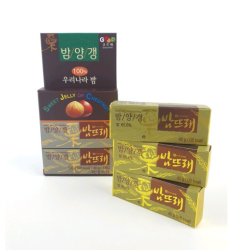 [키즈비전] 밤뜨래 우리나라 맛밤 50g 80g