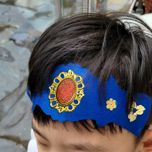 [만꾸] 남아 전통 역할놀이세트(한복,머리띠,청사초롱,팽이)