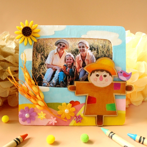 허수아비 액자 5set