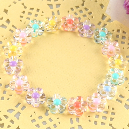 메이크문구 2300 티니비즈 파스텔 꽃(유광-소) 9번