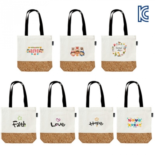 천연 코르크 에코백 캐릭터 아트 디자인 7종