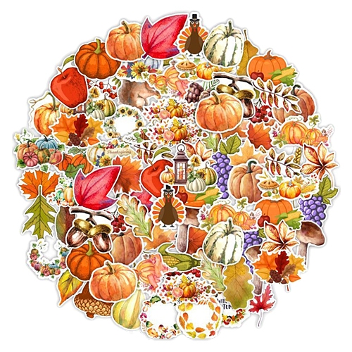 가을 데코 방수 스티커(5종 택1)