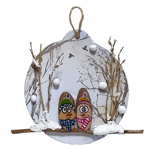 [키즈킹] 겨울 액자 만들기/눈사람친구