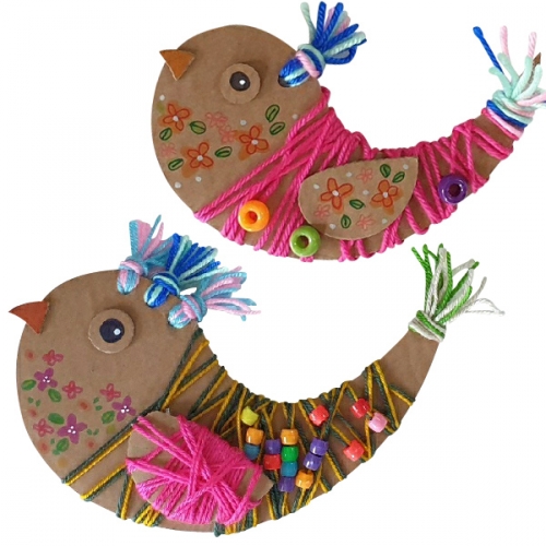 스트링아트_새 오너먼트