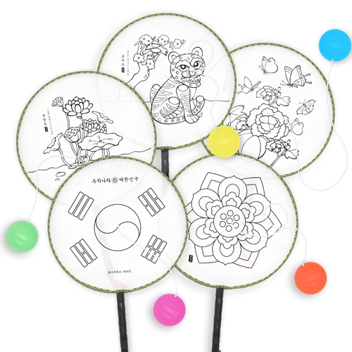 [하하당] 컬러링 라켓볼 (5종 택1)