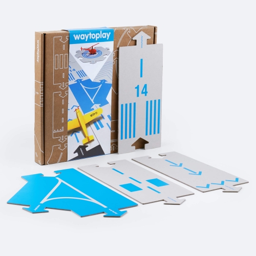 1+1 웨이투플레이 도로놀이 공항 비행기 놀이 장난감 교구 Runway