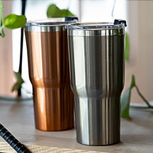 이중 단열 대용량 프리즘 컵 텀블러600ml