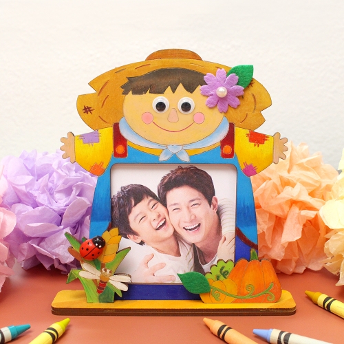 가을 허수아비 액자 5set