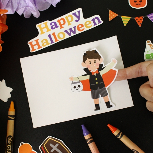 할로윈 데코 스티커 1p
