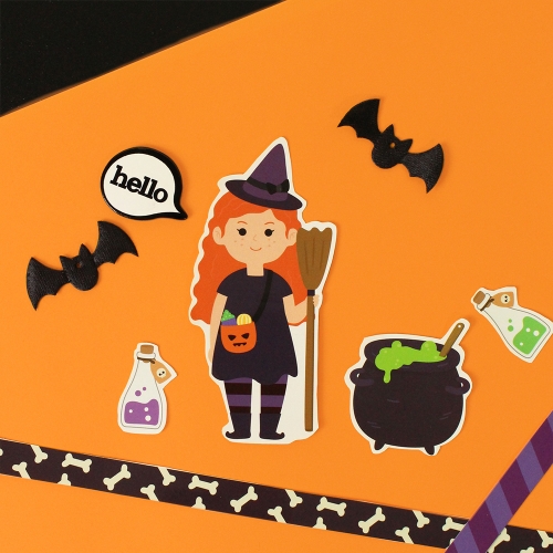 할로윈 데코 스티커 1p