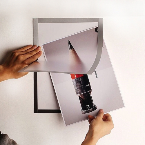 마그네틱 투명커버 4장 세트 디스플레이