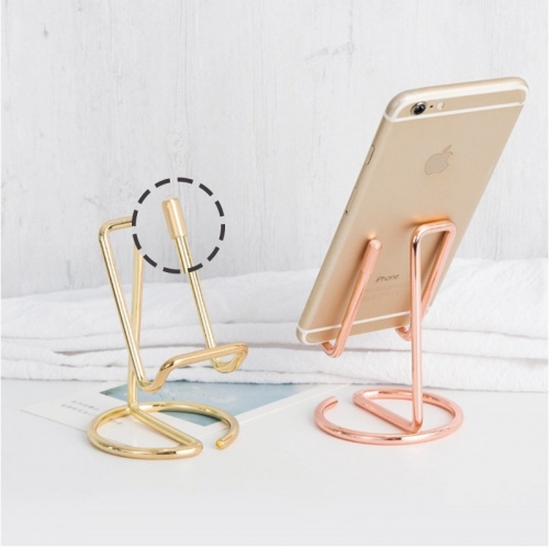 다용도 골드 로즈골드 핸드폰 거치대 4개 세트