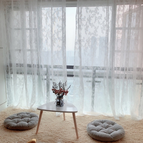 감성 공간 연출 레이스커튼 1+1 차박 인테리어 (80 x 180)