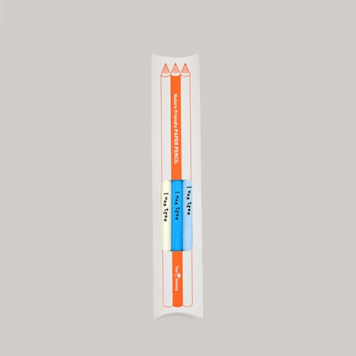 보킷 친환경문구 재생종이 색연필 3pcs