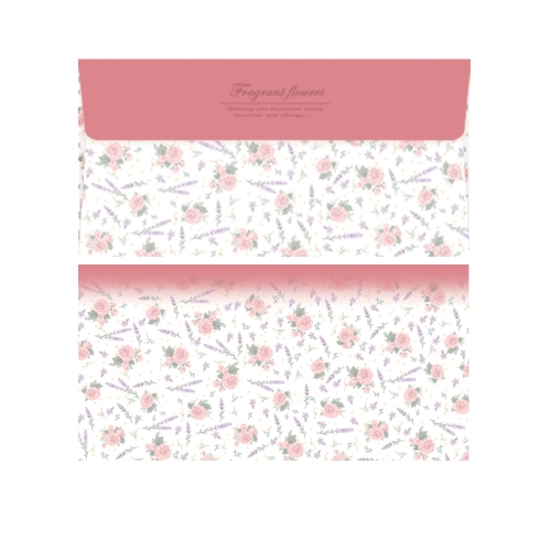 플라워 가로봉투 FB116p(10종)