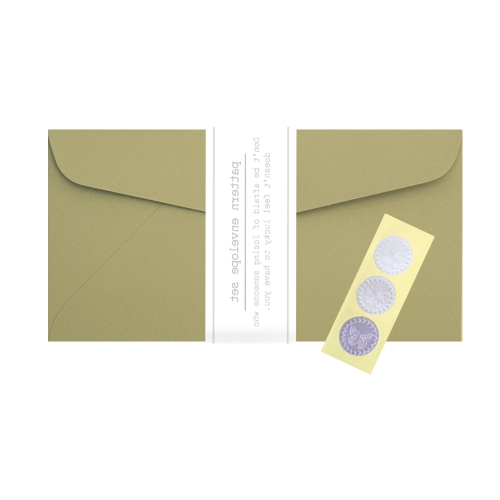 고급투톤 이중봉투 FB117p-4(3장)