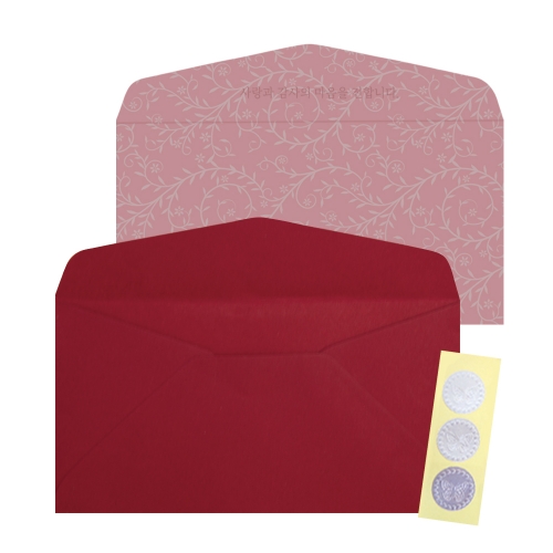 고급투톤 이중봉투 FB117p-6(3장)