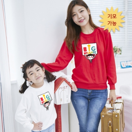 국내산 고급 특양면 아트 티셔츠 맨투맨_빅드리머