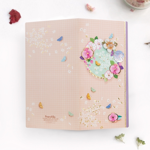 벚꽃 세로봉투 FB228-1