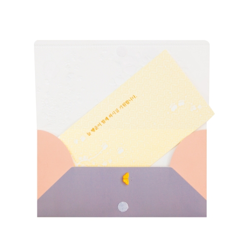 벚꽃 세로봉투 FB228-1