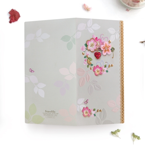 홍매화 세로봉투 FB228-3