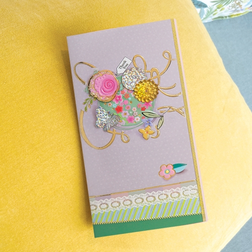 나비정원 세로봉투 FB228-4