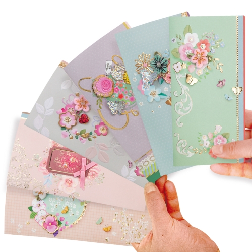 플라워 세로봉투 FB228(6종)