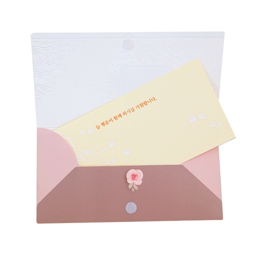 플라워 세로봉투 FB228(6종)