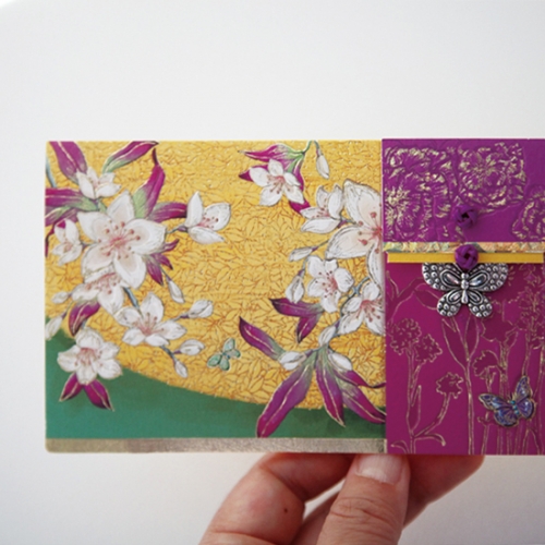 바이올렛 블라썸 봉투 FB211-5