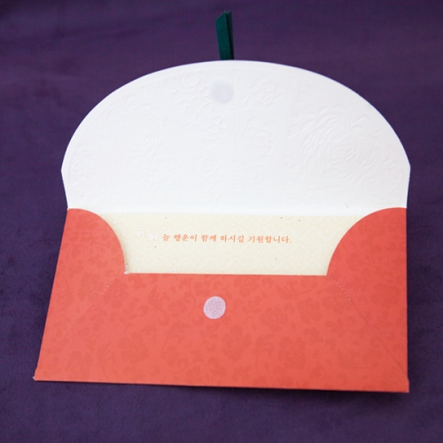 꽃 옷고름 용돈봉투 FB216-3