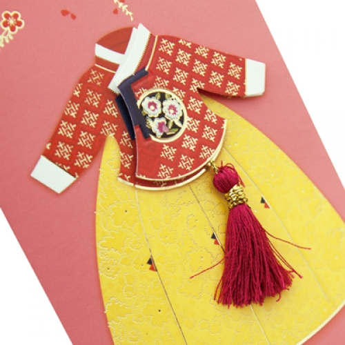 순비자수한복 돈봉투 FB214-6