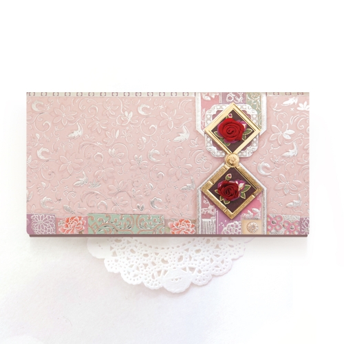 꽃분홍조각보봉투 FB225-34(2종)