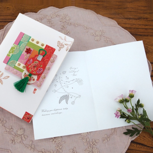 승승장구 복주머니 감사카드 FT223-3