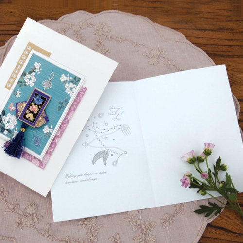 천세일시 복주머니 감사카드 FT223-5