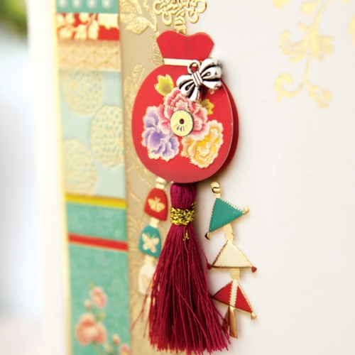 만복운흥 복주머니 감사카드 FT223-6