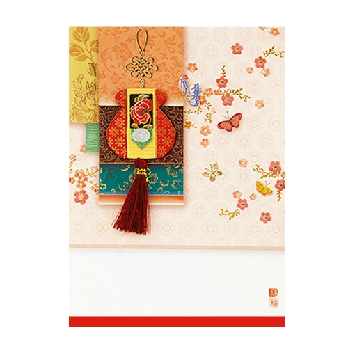 만복 복주머니 감사카드 FT223-123 (3종)