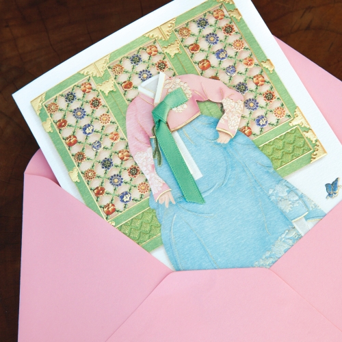 수본 한복카드 FT225-6