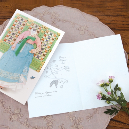 수본 한복카드 FT225-6