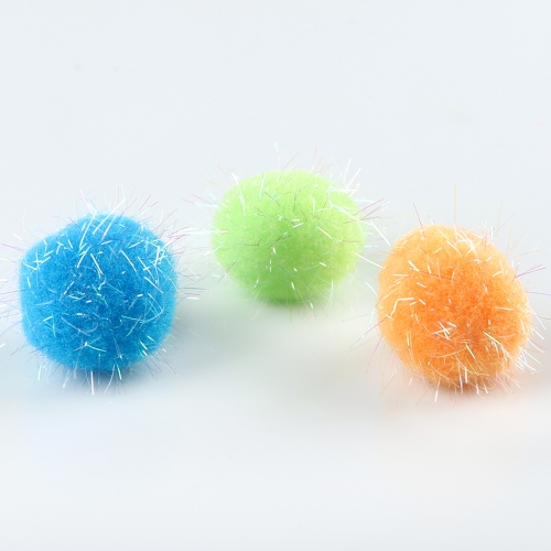 [메이크문구]1000 반짝이퐁퐁이 40mm 혼합