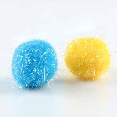 [메이크문구]1000 반짝이퐁퐁이 50mm 혼합