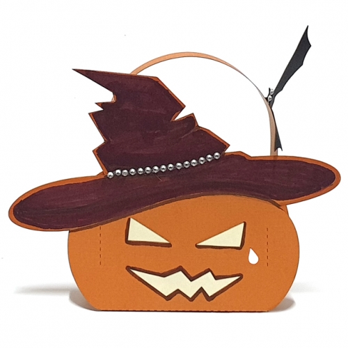 [키즈킹] 할로윈 만들기/LED 허수아비 사탕 바구니