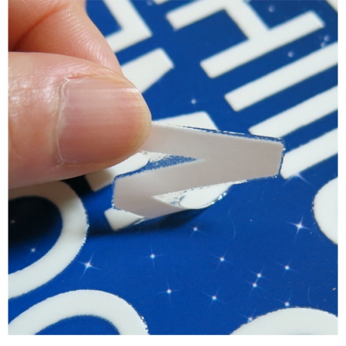 스티커몰 야광별 알파벳(고딕) NS-69