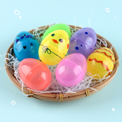 [메이크문구]4000 플라스틱계란모형 소 혼합