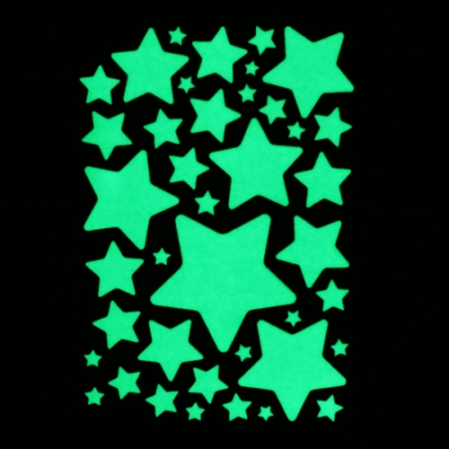 스티커몰 야광별3PCS 별 GS-6601