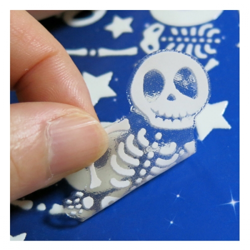 스티커몰 야광별3PCS 해골 GS-6608