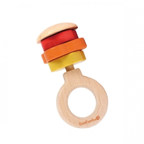 에버어스 원목 딸랑이 도넛